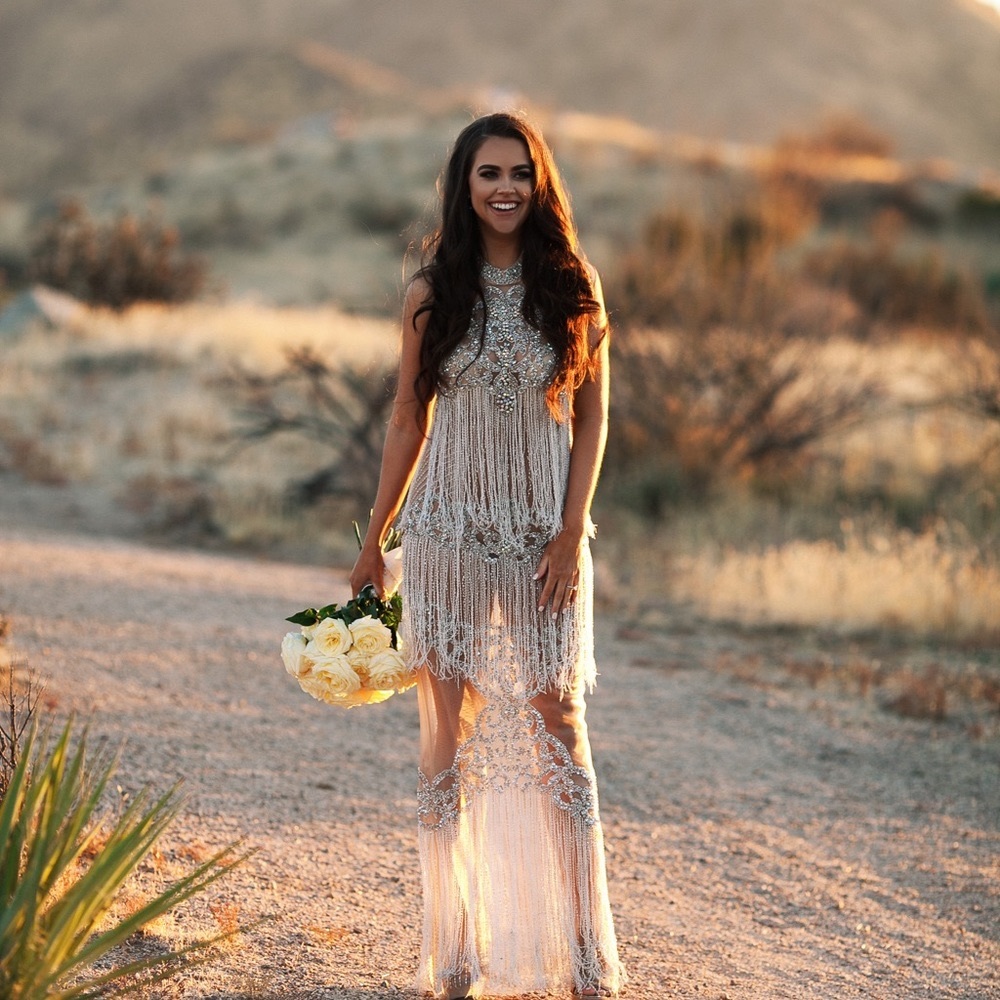 Alamour the Label Gorgeous Fully Beaded Gown!